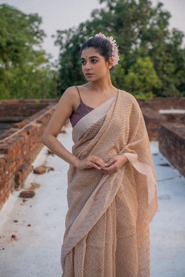 LINEN COTTON SAREES