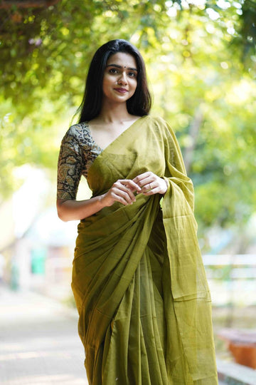 kadhi linen cotton sarees
