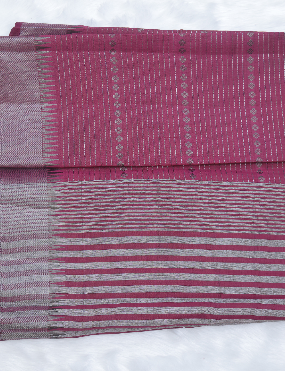 Tussar Silk Saree Collection – Coffee Brown, Rose Pink & Royal Purple with Silver Zari