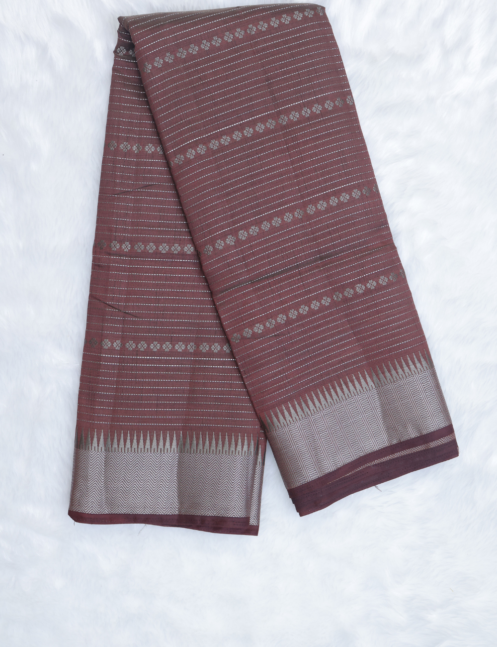 Tussar Silk Saree Collection – Coffee Brown, Rose Pink & Royal Purple with Silver Zari