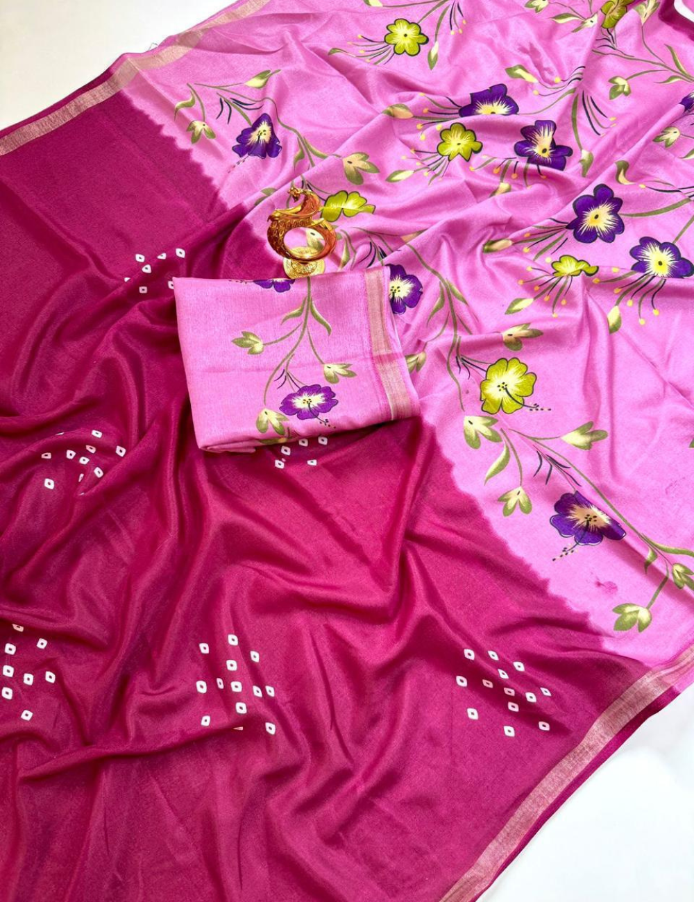 Zejuri Special Heavy Grape Saree – Elegant Multi-Colour Collection