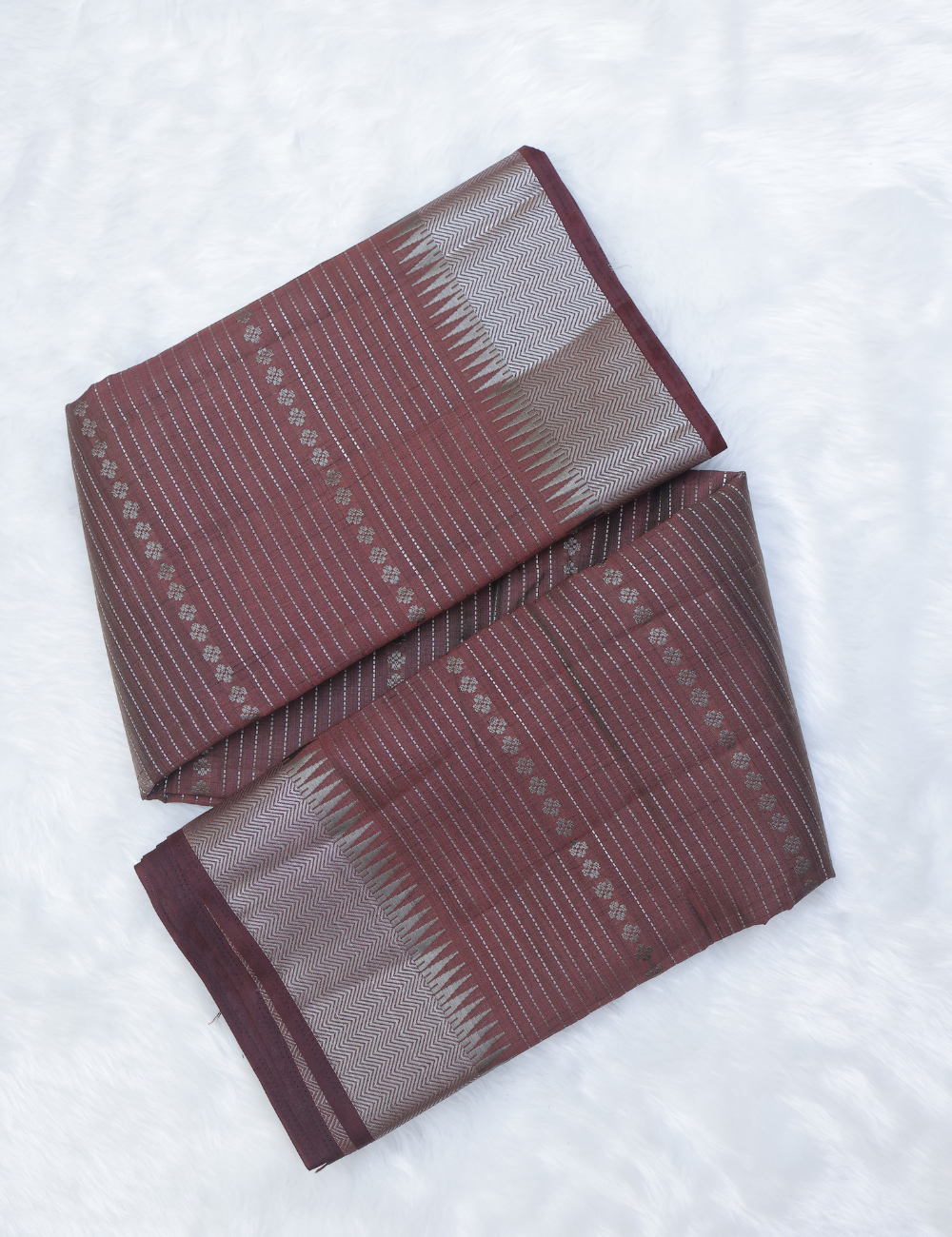 Tussar Silk Saree Collection – Coffee Brown, Rose Pink & Royal Purple with Silver Zari