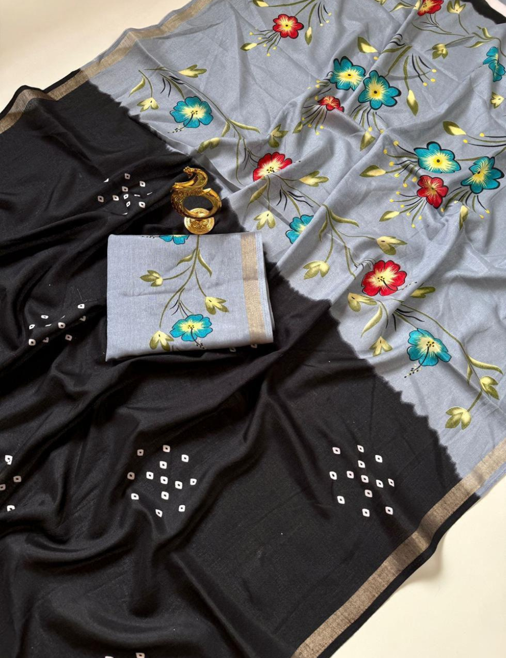 Zejuri Special Heavy Grape Saree – Elegant Multi-Colour Collection