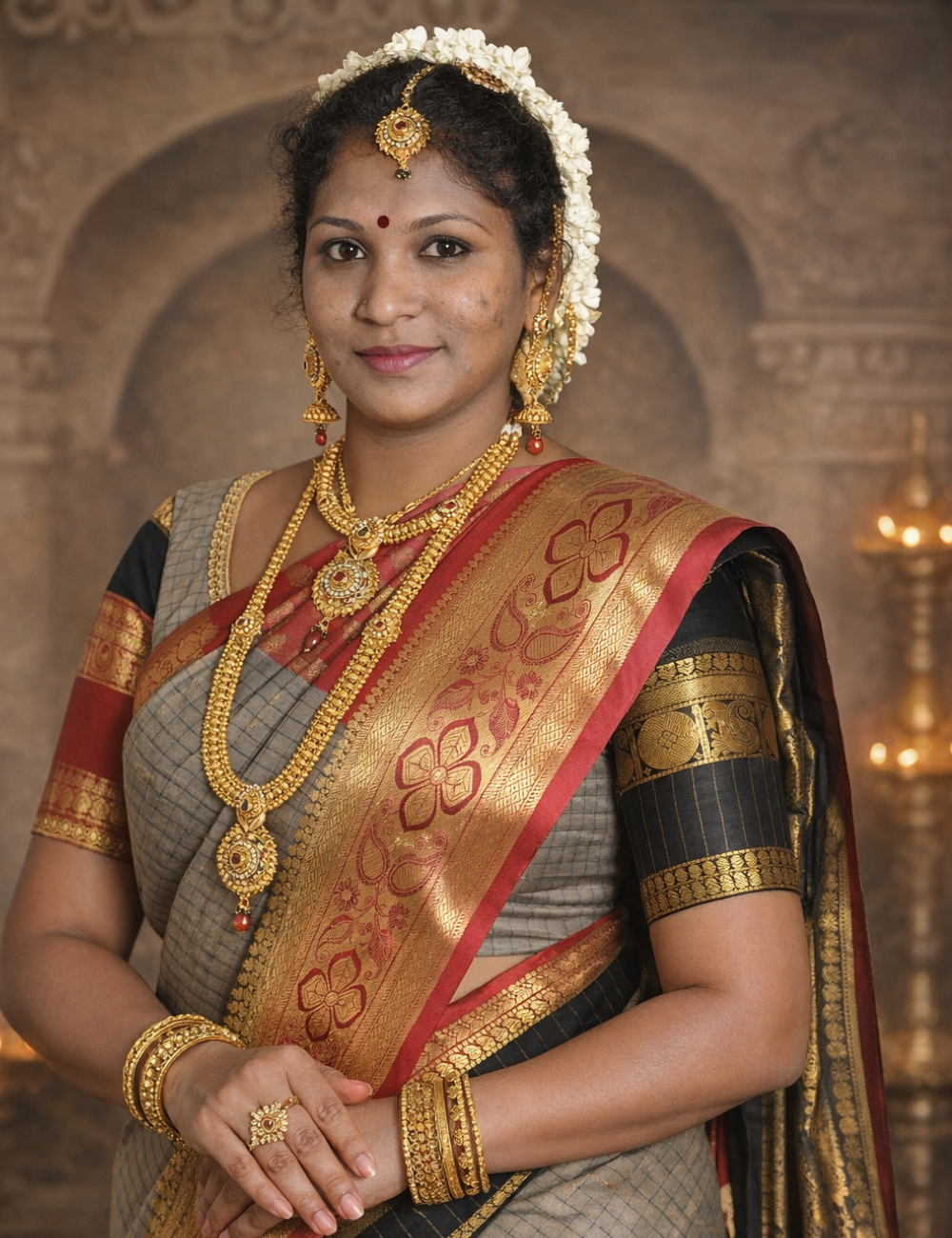 Banarasi Ketan silk semi soft Silk line, Pattu With blouse, contrast, bracket blouse, rich Balu