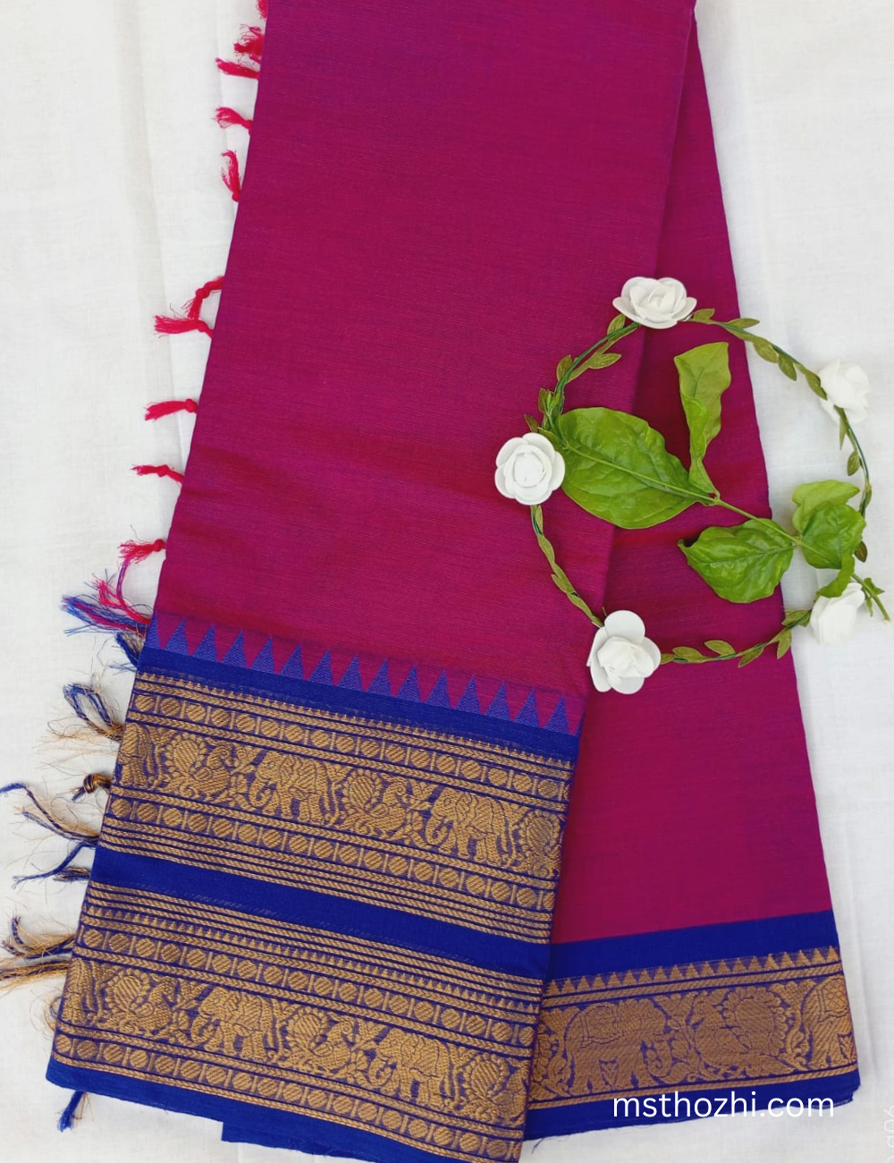 CHETTINAD/KANCHI COTTON  SAREE