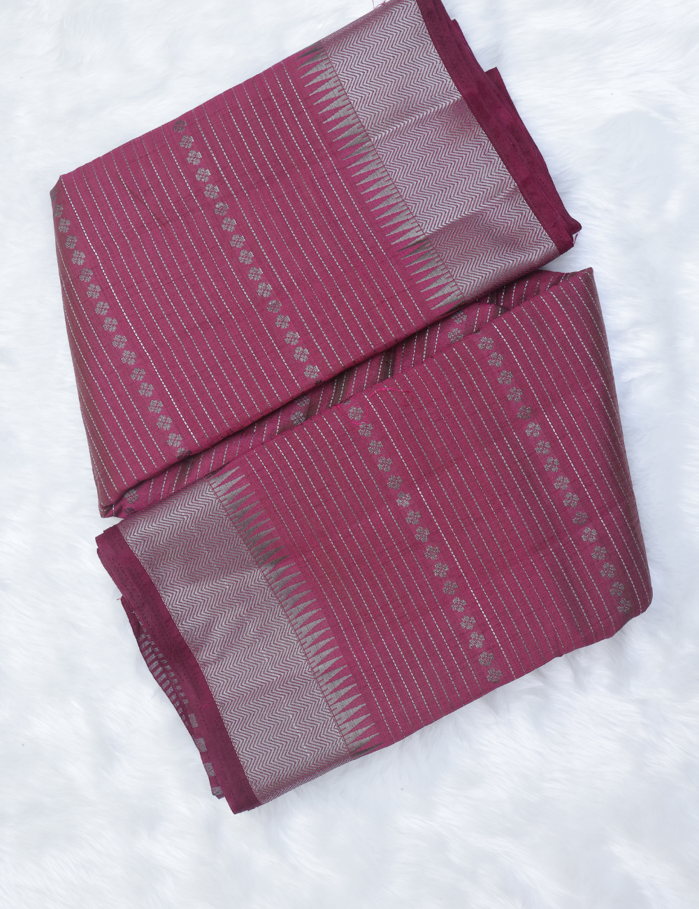 Tussar Silk Saree Collection – Coffee Brown, Rose Pink & Royal Purple with Silver Zari