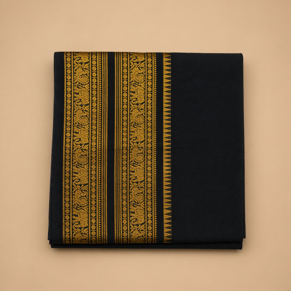 Chettinad/Kanchi Cotton Saree