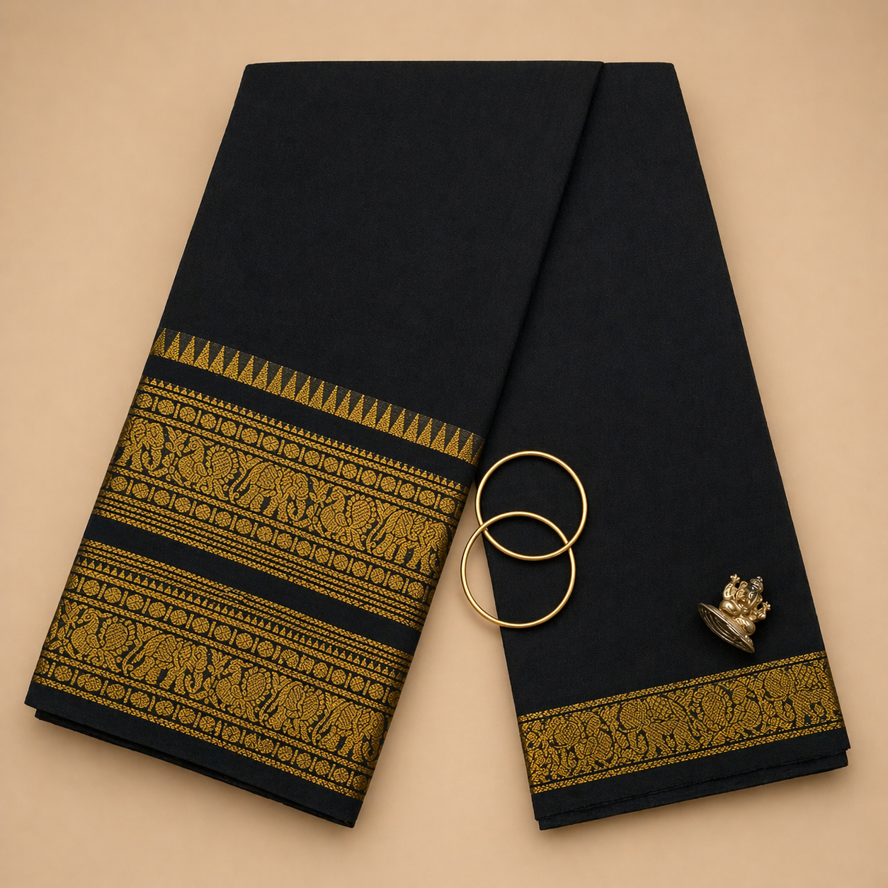 Chettinad/Kanchi Cotton Saree