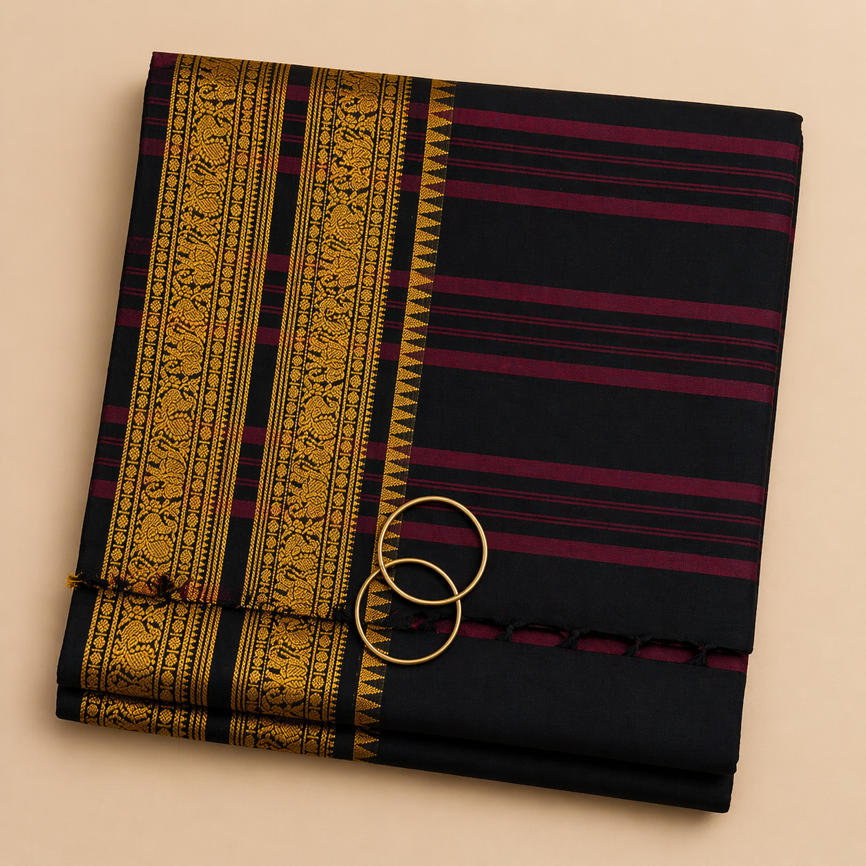 Chettinad/Kanchi Cotton Saree